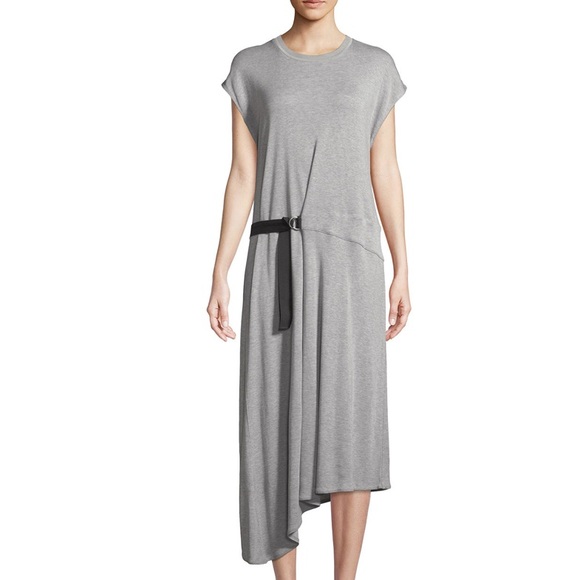 rag & bone Ophelia Asymmetric Tee Midi Dress - Picture 2 of 5